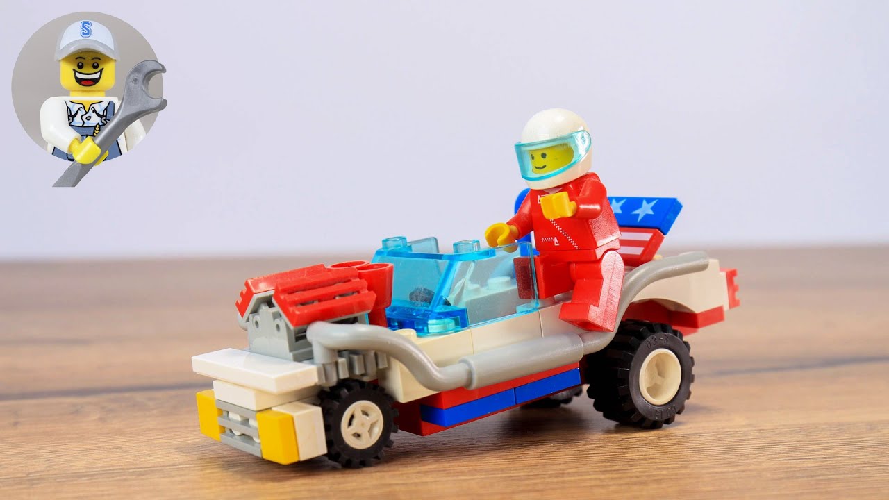 Lego 6646 Screaming Patriot / Rennwagen Speed Build stop motion