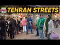 Tehran street walk a day with locals