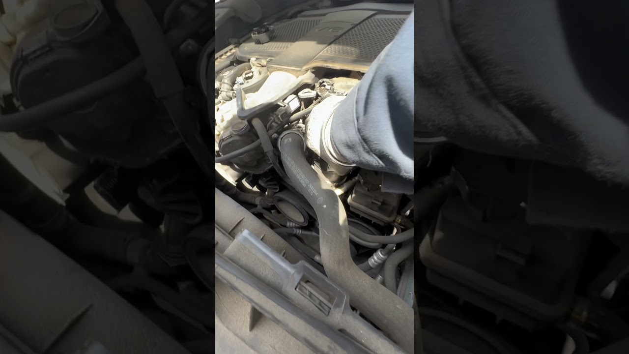 Mercedes Benz C300 Engine Oil and Filter Replacement