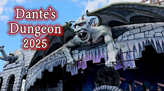 Dante's Dungeon DARK RIDE (COMPLETE RIDE-THROUGH) 2025