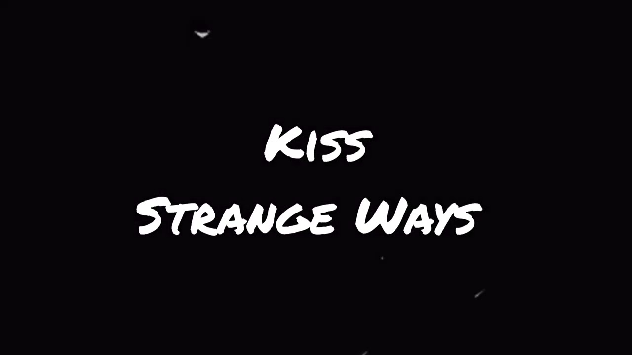 Kiss "Strange Ways" Cover performed by Joe Hampson