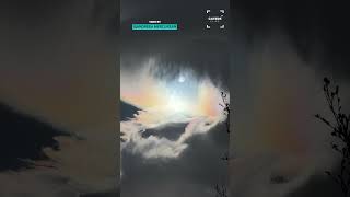Amazing Iridescent Lenticular Cloud