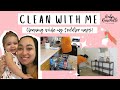 CLEAN WITH ME | CLEANING WHILE MY TODDLER NAPS 2022