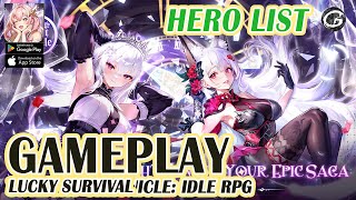 Twilight Chronicle: Idle RPG All Hero list - Mobile Game (Android) screenshot 4