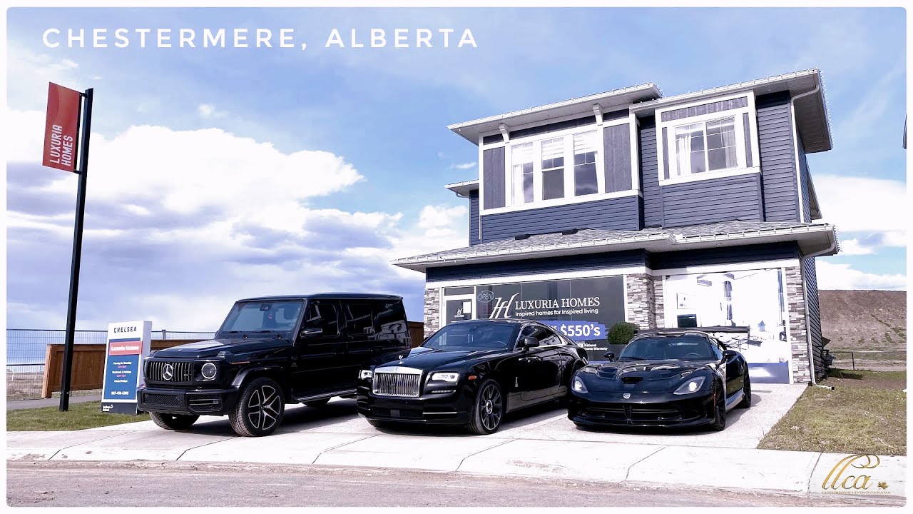 CHESTERMERE LUXURY PROPERTY - LUXURIA HOMES