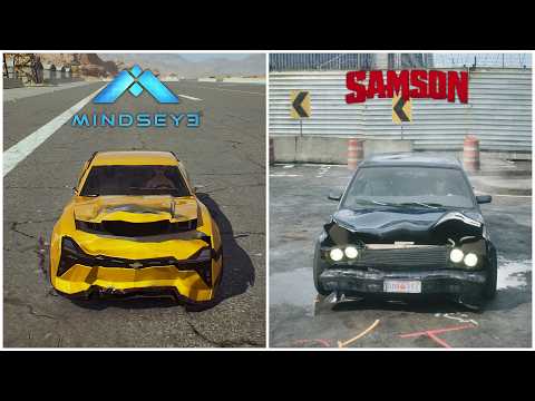 MindsEye VS Samson | Physics and Details Comparison