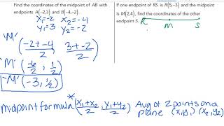 L3A Midpoint & distance formula IXL B9