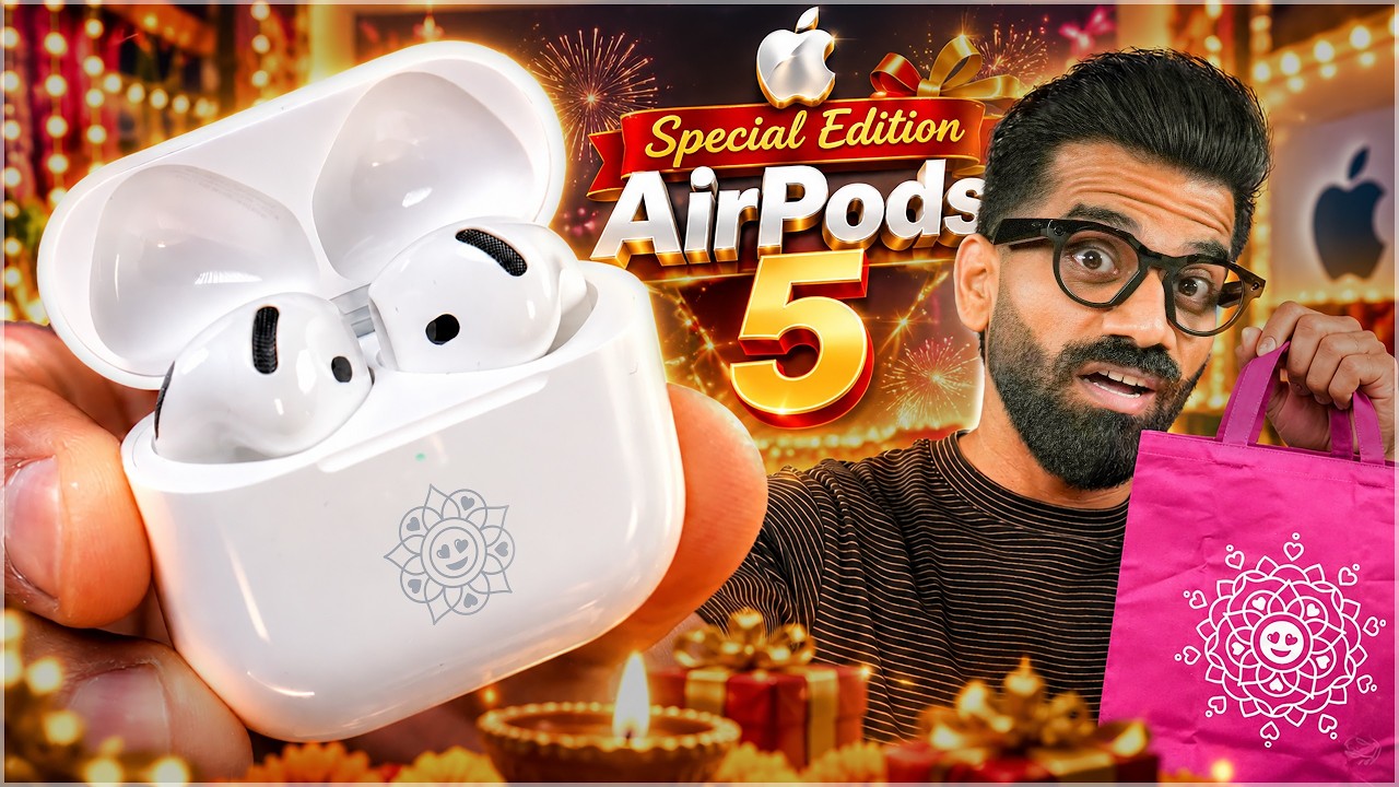 Special Edition AirPods5 Unboxing & First Look - Only In India!🔥🔥🔥