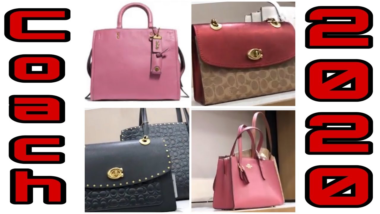 COACH January 2020 Collection #Bags - YouTube