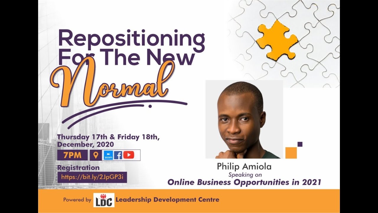 Online Opportunities in 2021   Philip Amiola