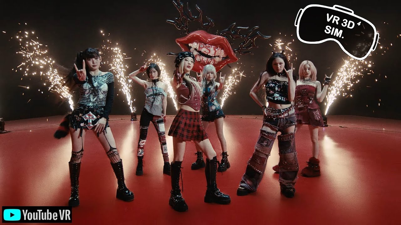 [VR] BABYMONSTER 'PSYCHO' PERFORMANCE (Simulated VR 3D)