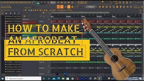 How To Make An Afrobeat For Scratch 2024 | Tutorial Video | Fl Studio