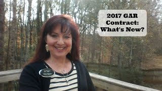 2017 GAR Contract Forms - What's New?