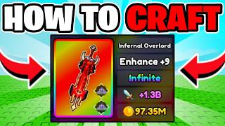 HOW TO CRAFT THE BEST SWORD & KATANA in +1 LOOT TO FORGE! (BEST WEAPONS GUIDE)