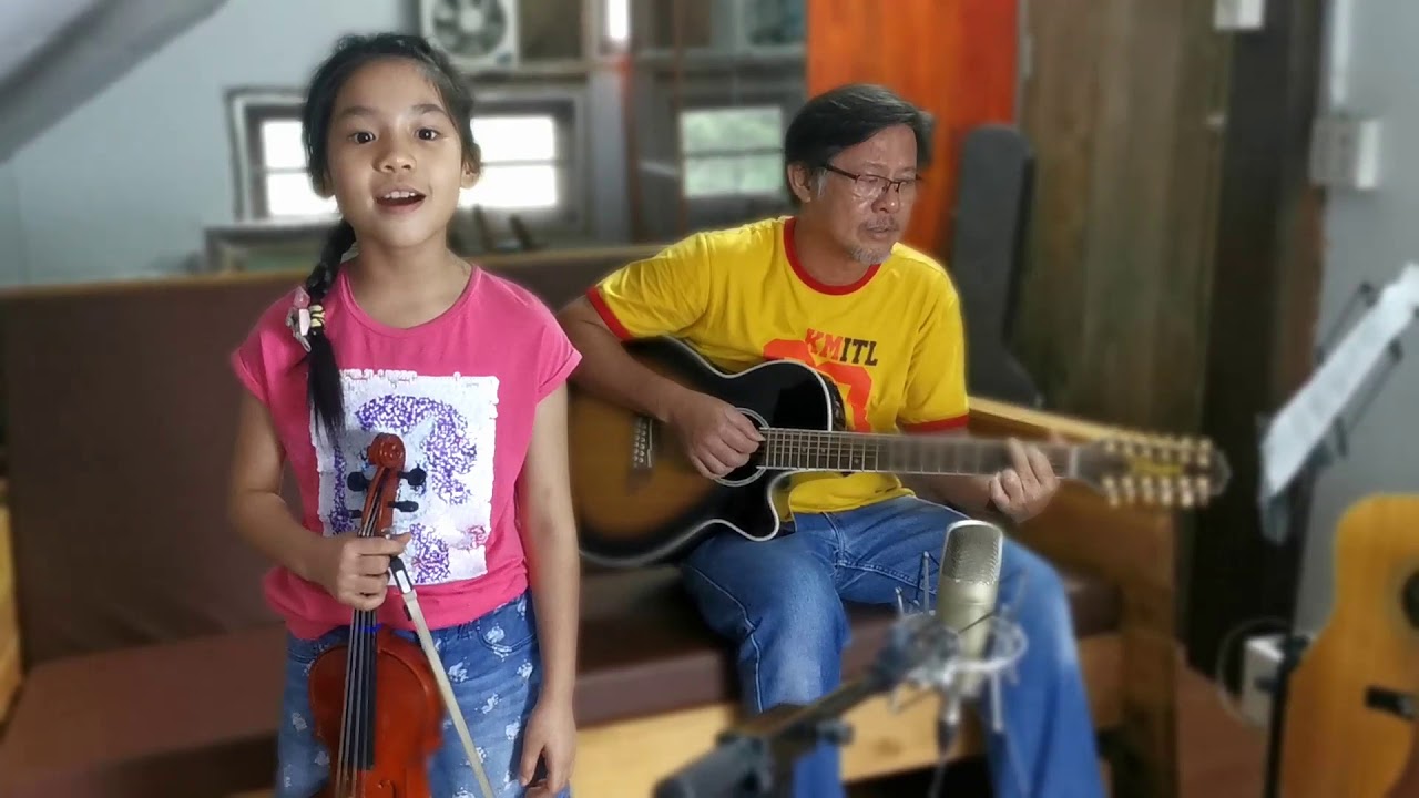 If we hold on together cover by AI and Family