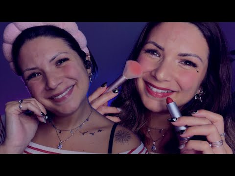 ASMR Meine Makeup Routine - Hair & Makeup - Ich Schminke Mich