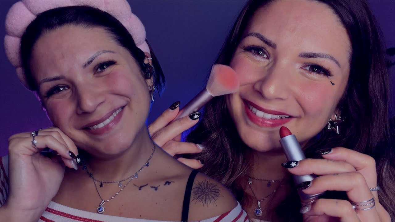 ASMR Meine Makeup Routine - Hair & Makeup - Ich Schminke Mich