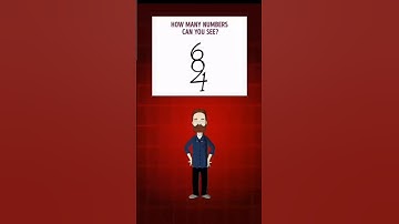 How Many Numbers Do You See? 🧠 Tricky Brain Test!#shorts