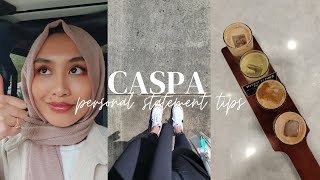 5 tips for writing your personal statement | CASPA TIPS | PA SCHOOL