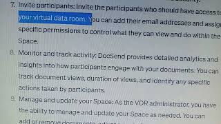 Create a virtual data room VDR with DocSend Spaces