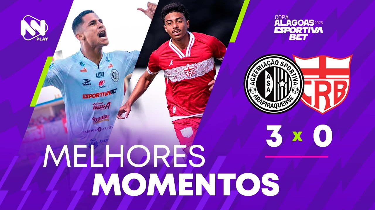 Melhores momentos COMPLETO - ASA x CRB - SEMIFINAL Copa Alagoas 2026