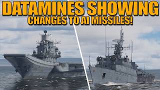 DATAMINES showed changes to AI missiles! - War Thunder