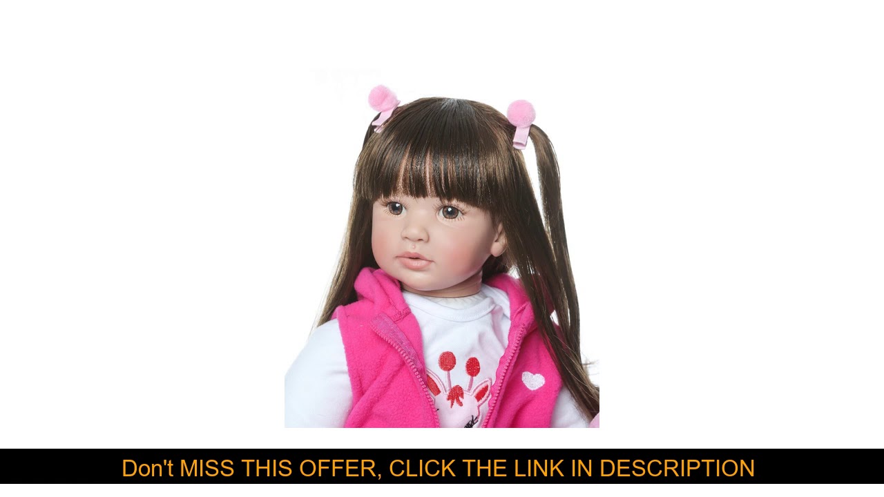 Best 60cm Silicone Dolls NPK Reborn Soft Body Baby Girl Doll Vinyl Newborn Dolls Brinquedos Bebe Re