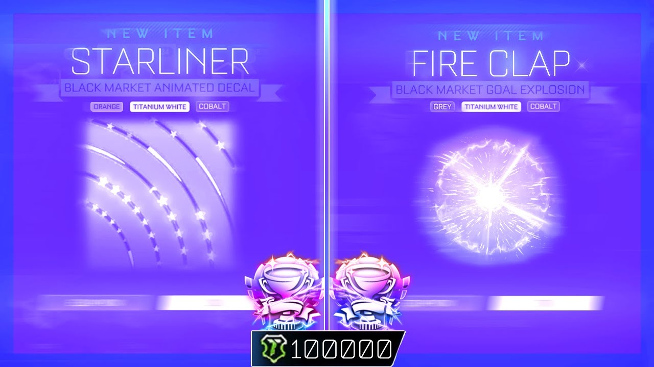 *SEASON 9 BLACK MARKETS* INSANE 100,000 TOURNAMENT CREDITS OPENING IN ROCKET LEAGUE!