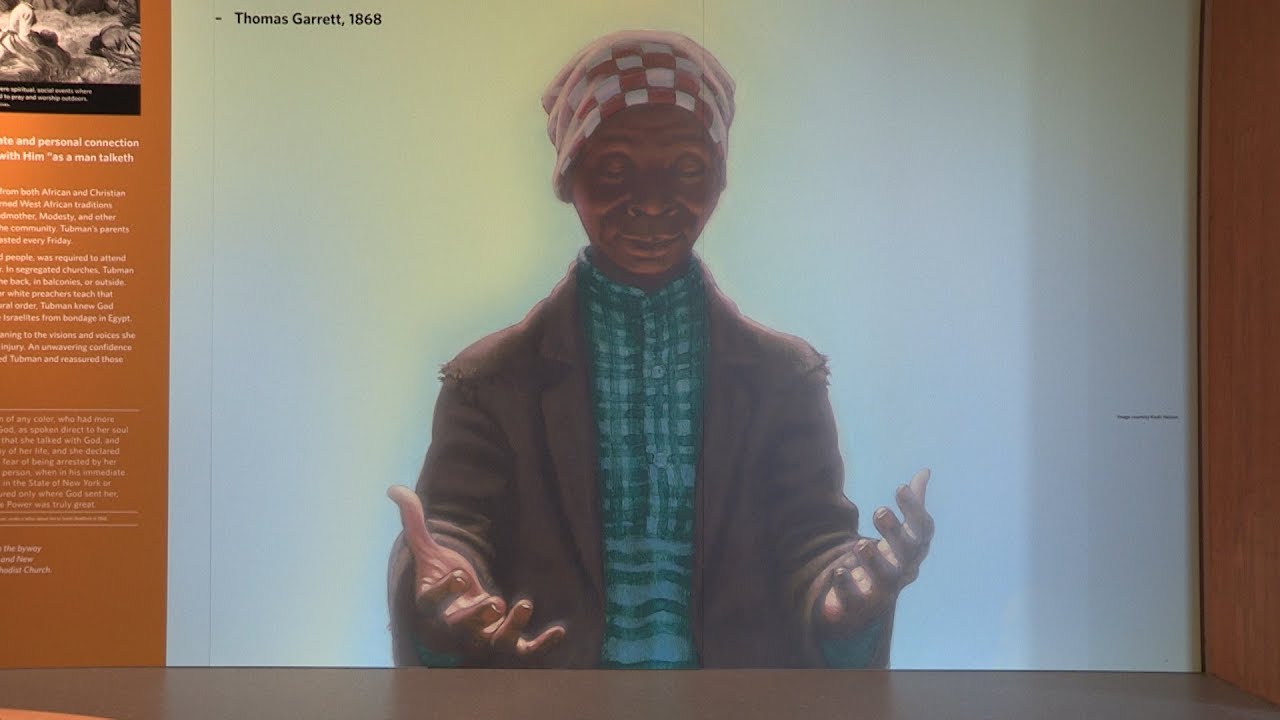 harriet tubman stamp Harriet Tubman Underground Railroad Visitor Center - Preview Clip 2
