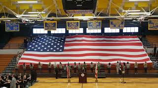 Unfurling of the Flag & God Bless America, 2018 Veterans' Day Assembly