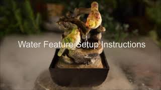 Water Feature Setup Instructions Authentic Range