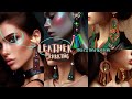 Stunning Leather Dangler Earring Design Ideas &amp; Inspiration for Creative Jewelry Makers"
