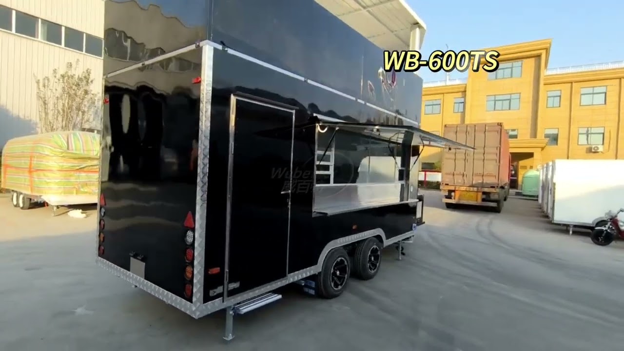 Two Story Mobile Food Truck for Drinkg & Snacks 