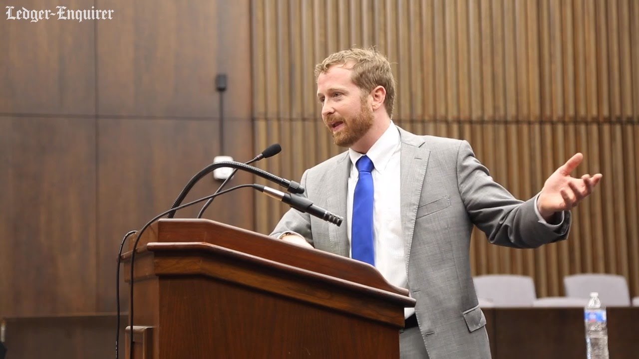 Listen as attorneys give opening statements in DA Mark Jones' 'doughnut