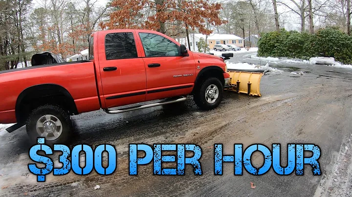 First Snowplowing Event Of The Season! Broken, More Broken, Then Broker.