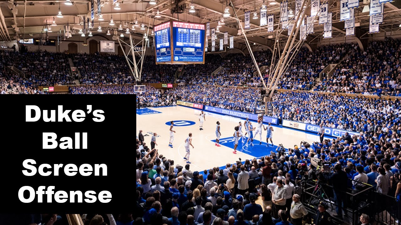 Duke's Ball Screen Offense vs Wake Forest!