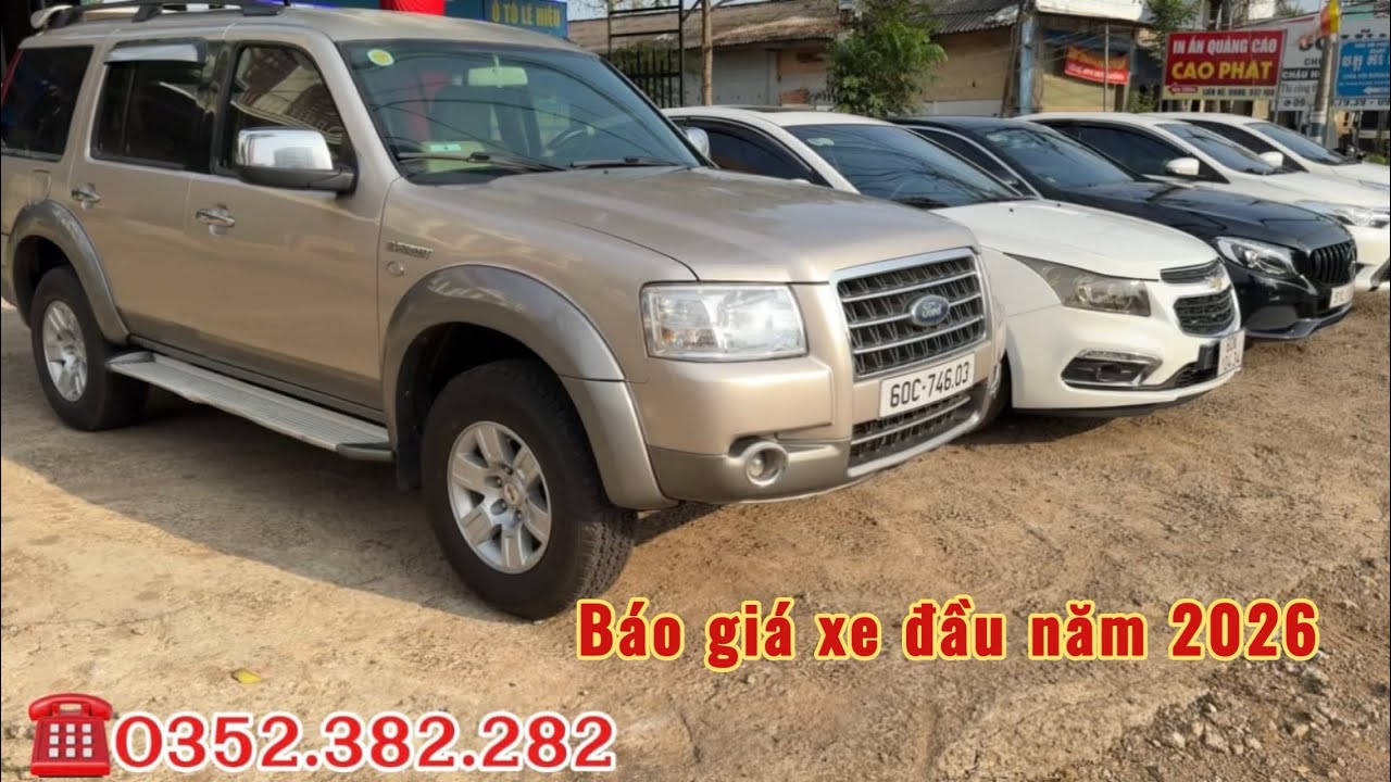 Tổng báo giá xe đầu năm 2026 tại ô tô cũ Thanh Tuyết Long Khánh Đồng Nai lh e ngay nhé giá siu tốt