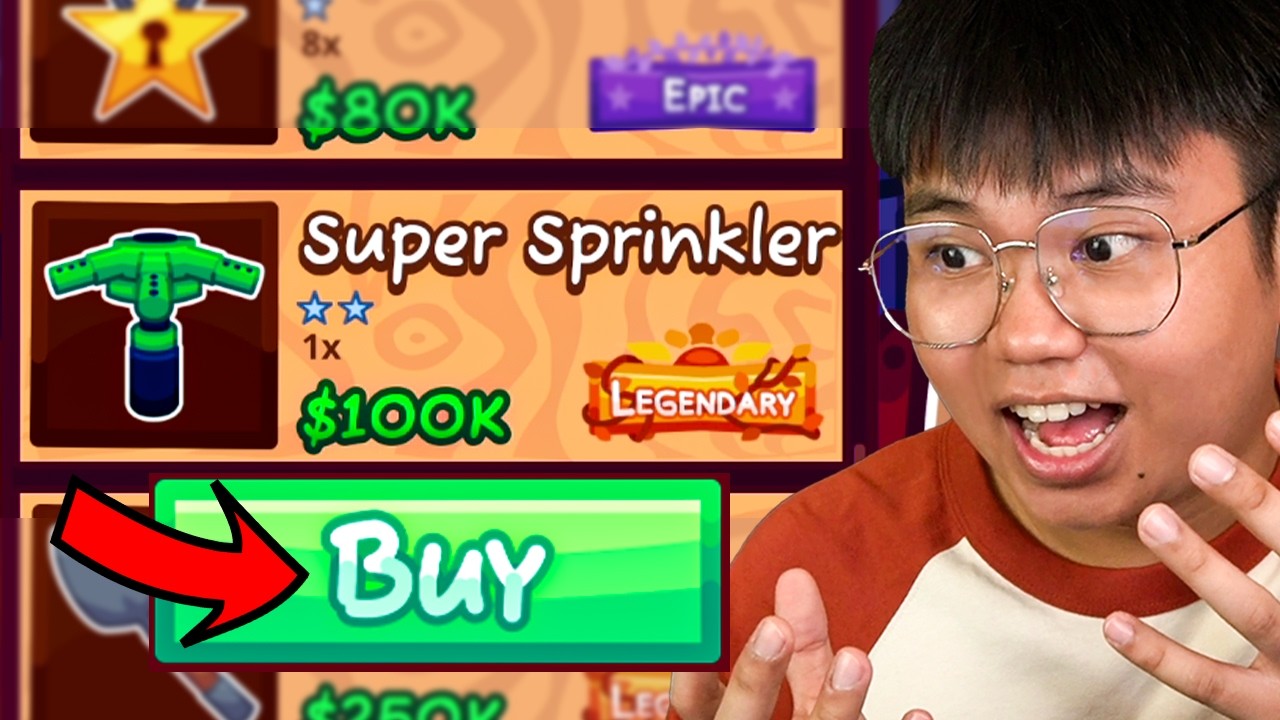 SUPER SPRINKLER ON STOCK IN GARDEN HORIZON - ROBLOX