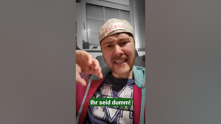 Ihr seid dumm...