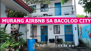 SULIT NA AIRBNB SA BACOLOD CITY PHILIPPINES | ROOM TOUR | WHERE TO STAY IN BACOLOD | ACCOMMODATION @LeonGuerreroTV