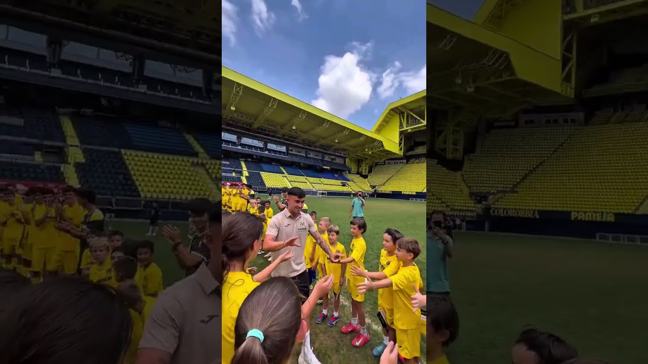 ¡Recibimiento de CHAMPIONS a Alberto Moleiro 🤩!