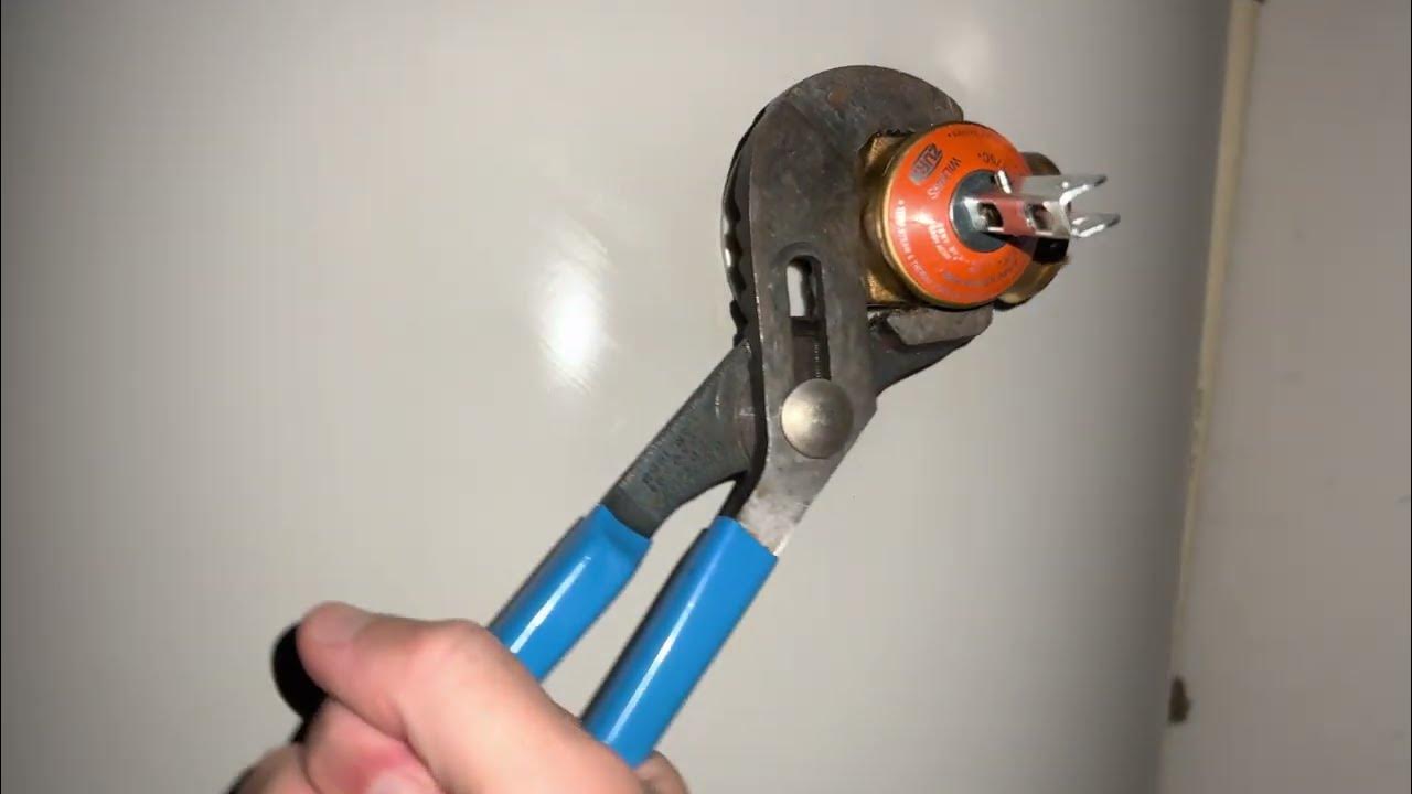 How To Replace T&P Temperature & Pressure Relief Valve on a Gas Hot