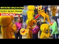 Irritating & Dance With Cute Girls | Teddy Bear Prank At Gym | Funny Indian Pranks, Singh Sixteen