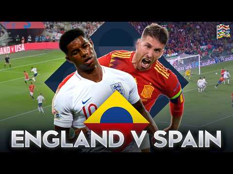England v Spain | Classic Nations League Highlights