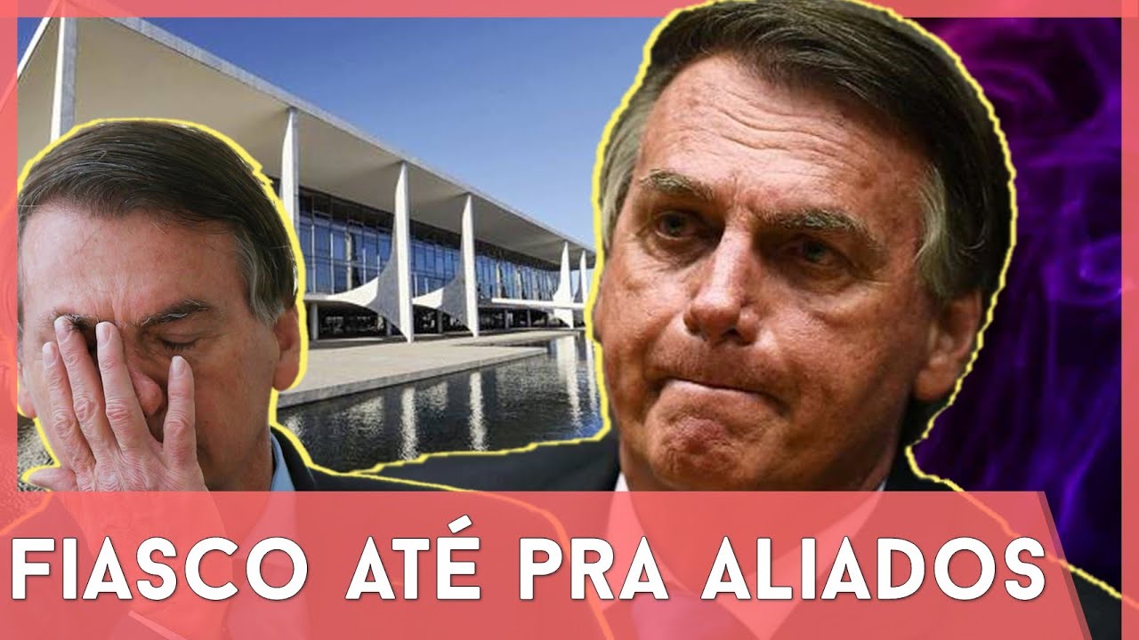 BOLSONARO, CRITICADO POR ALIADOS! Até aliados criticaram o vexame global