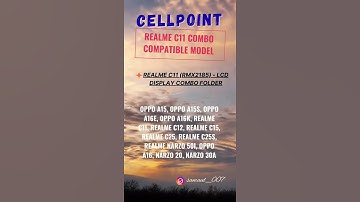 Realme C11 (RMX2185) - LCD Display Combo Folder Universal Model #mobilefix #brokenfix