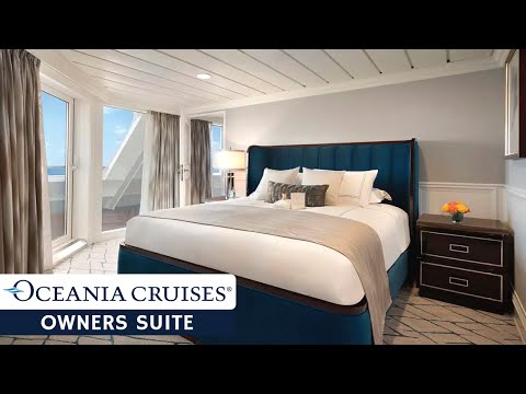 Oceania Regatta Owner's Suite walkthrough tour