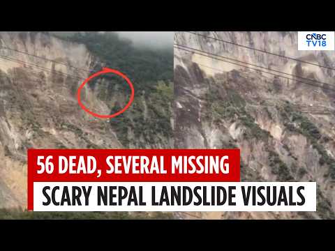 Another Landslide In Nepal: Mountain Slope Collapses In Seconds In Chame, 56 Killed | N18G