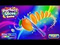 PERFECT SLICES GAME EVENT LIVE🍇🍆🍎🍅🍉🥭🍍🍌 #shorts​ #live​