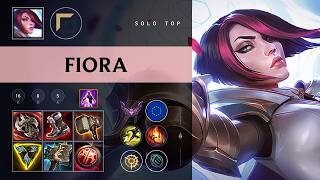Fiora Top vs Zaahen - EUW Master Patch 26.08